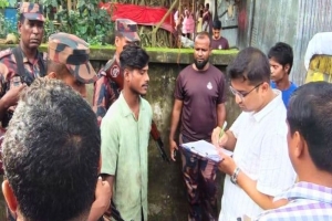 শ্রীমঙ্গলে ছড়া থেকে বালু উত্তোলন করায় যুবকের কারাদণ্ড