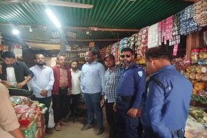 তাহিরপুরে মোবাইল কোর্টের অভিযান: ৭ প্রতিষ্ঠানে জরিমানা