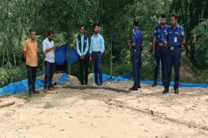 শ্রীমঙ্গলে মোবাইল কোর্ট এর অভিযানে ১০ হাজার ঘনফুট বালু জব্দ