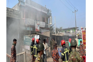 নবীগঞ্জে টানা দুইদিন ভয়াবহ অগ্নিকাণ্ড