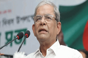 রাষ্ট্রপতি প্রার্থী মির্জা ফখরুলের মনোনয়নপত্র ইসিতে জমা