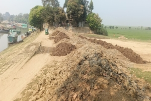 সুনামগঞ্জের হাওর রক্ষা বাঁধের কাজ এখনো অসম্পূর্ণ, উৎকণ্ঠায় কৃষকরা