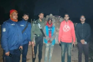 বাহুবলে কৃষিজমির টপ সয়েল কাটার বিরুদ্ধে রাতভর অভিযান, ১জনকে কারাদণ্ড