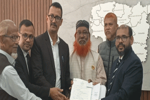 সুনামগঞ্জে জাপা প্রার্থীদের মনোনয়ন জমা: সুষ্ঠু ভোট হলে জয়ের দাবি