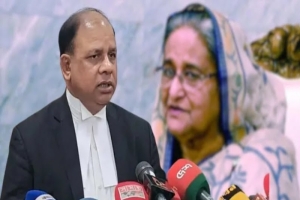 শেখ হাসিনার দেশে ফিরে আত্মসমর্পণের সুযোগ নেই: চিফ প্রসিকিউটর