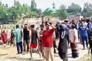 লাখাইয়ে কাইঞ্জা বিল দখলকে কেন্দ্র করে সংঘর্ষ, অর্ধশতাধিক আহত