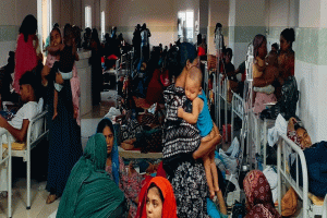 সুনামগঞ্জে ২৫০ শয্যার হাসপাতালে ভর্তি ৯১৬ জন রোগী!