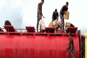 হবিগঞ্জে বিজিবি'র অভিযানে সোয়া কোটি টাকার মালামাল জব্দ