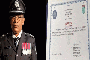 সিলেট রেঞ্জের ‘শ্রেষ্ঠ ওসি’ দিরাই থানার আমিনুল ইসলাম