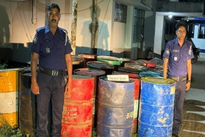 ৪৮০০ লিটার অবৈধ ডিজেল জব্দ: আটক ১