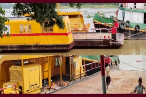কুশিয়ারায় যুক্ত হলো নতুন ফেরি, স্বস্তি দুই পাড়ের মানুষের