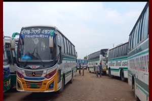 অবস্থানে অনড় পরিবহন নেতারা, ৩ জুন থেকে হবিগঞ্জে বাস ধর্মঘটের ডাক