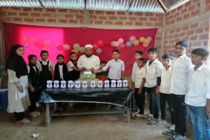 জকিগঞ্জের চারিগ্রাম কিন্ডারগার্টেনে পঞ্চম শ্রেণির শিক্ষার্থীদের বিদায় অনুষ্ঠান অনুষ্ঠিত