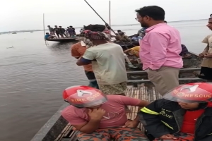 লাখাইয়ে কালবৈশাখী ঝড় ও বজ্রপাতে নদীতে পড়ে যুবক নিখোঁজ