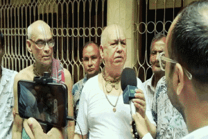 সিলেট নগরীর একটি আখড়ায় চুরির চেষ্টায় ভাঙচুর