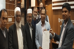 সুনামগঞ্জ-৩ আসনে বিএনপির মনোনয়ন ফরম সংগ্রহ করলেন কয়ছর এম আহমেদ