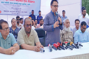 সিলেটে সুরমা নদীর তীর প্রতিরক্ষা কাজের আনুষ্ঠানিক শুভ উদ্বোধন