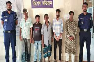 বড়লেখায় পুলিশের সাঁড়াশি অভিযানে সাজাপ্রাপ্ত আসামিসহ আটক ৭