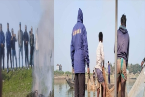 টাঙ্গুয়ার হাওর এলাকায় নদ-নদীতে মোবাইল কোর্ট অভিযান