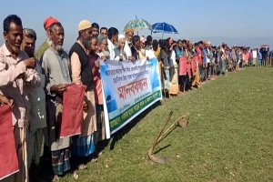 সুনামগঞ্জের খরচার হাওরে পানি সংকট