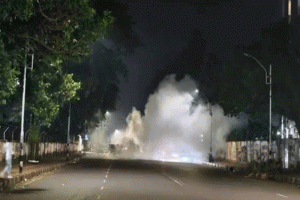 রাজধানীর ৯ স্থানে ককটেল বিস্ফোরণ