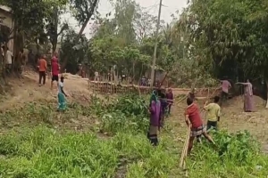 নবীগঞ্জে পূর্ব বিরোধের জেরে সংঘর্ষে নারী ও শিশুসহ শতাধিক আহত