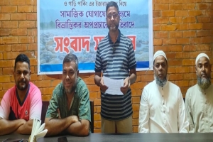 অপপ্রচারের প্রতিবাদ :ঝুঁকি এড়াতে ভোলাগঞ্জের বিকল্প পর্যটন পথ বন্ধ
