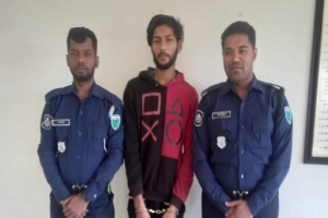 জুড়ীতে নিষিদ্ধ সংগঠন ছাত্রলীগের নেতা গ্রেফতার