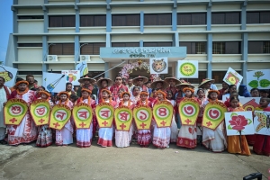 দোয়ারাবাজারে বর্ণাঢ্য শোভাযাত্রা ও নানা আয়োজনে নববর্ষ বরণ