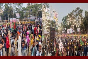 মিছিলে মিছিলে উত্থাল সিলেট