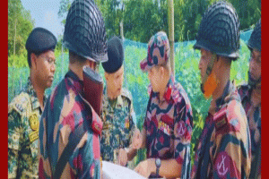 জকিগঞ্জ সীমান্তে বিএসএফের অনুপ্রবেশের ঘটনায় পতাকা বৈঠক