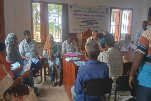 জামালগঞ্জে গ্রাম আদালত সক্রিয়করণে মতবিনিময় সভা