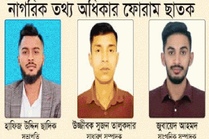 ছাতক উপজেলা ১৫ সদস্যের‘নাগরিক তথ্য অধিকার ফোরাম’কমিটি অনুমোদন