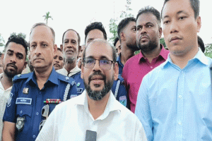 দোয়ারাবাজারে খাসিয়ামারা নদীতে ড্রেজার নিষিদ্ধ ঘোষণা