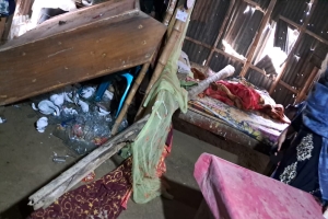 দিরাইয়ে বসতবাড়িতে হামলা-লুটপাট ও ধর্ষণ চেষ্টার অভিযোগ