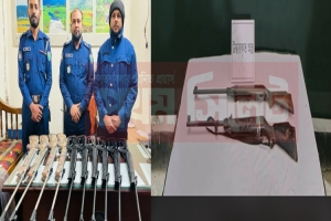 সিলেটে পৃথক অভিযানে দুটি রাইফেলসহ ১০ এয়ারগান উদ্ধার