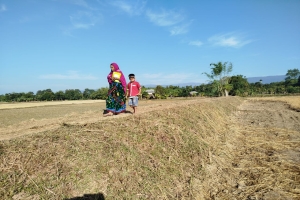 দোয়ারাবাজারে এক যুগ ধরে থমকে আছে ১ কিলোমিটার কাঁচা সড়ক