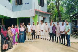 আব্দুল গফুর ইসলামি আদর্শ উচ্চবিদ্যালয় ও কলেজের প্রভাষক আলবাব হোসেনের আনুষ্ঠানিক বিদায়