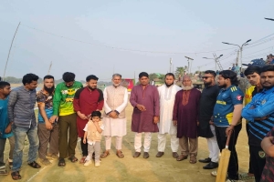 ​মাদক ও অসামাজিক কার্যকলাপ রুখতে তেঘরিয়ায় ক্রিকেট টুর্নামেন্ট শুরু