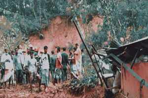 গোলাপগঞ্জে টিলা ধসে একই পরিবারের চারজনের মৃত্যু