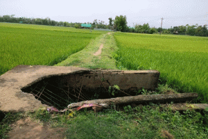 দোয়ারাবাজারে ভাঙা কালভার্টে দুর্ভোগ হাজার মানুষের