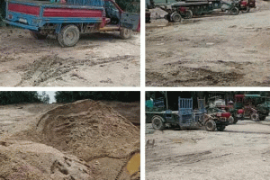 এবার সুনামগঞ্জে বালু-পাথর খেকোদের তাণ্ডব
