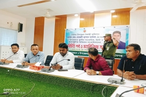 তাহিরপুরে সাংবাদিকদের সাথে নবাগত ইউএনও’র পরিচিতি সভা