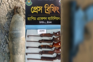 সিলেটে পৃথক অভিযানে পিস্তল, পাঁচ এয়ারগান ও গ্রেনেড উদ্ধার