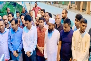 জকিগঞ্জে দৃষ্টিনন্দন ওয়াকওয়ের উদ্বোধন