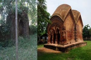 নদী আর মানুষের লোভে বিলীনের পথে প্রাচীন জাফলং রাজবাড়ী