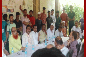 জামালগঞ্জে বিছনা- কাঁঠালিয়া গ্রামের মধ্যকার সৃষ্ট বিরোধ নিষ্পত্তি