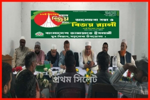 বড়লেখায় মহান বিজয় দিবস উপলক্ষে আলোচনা সভা ও বিজয় র‍্যালী