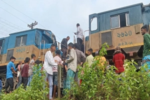 সিলেট-আখাউড়া রেলপথে বাড়ছে আতঙ্ক ও দুর্ভোগ