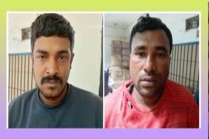 জৈন্তাপুরে দুই মাদক কারবারিকে আটক করে পুলিশের হাতে সোপর্দ